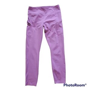 Athleta Leggings in Pink Size Med